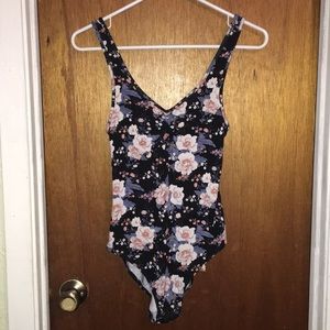 Floral American Eagle Body Suit 🌸🦅